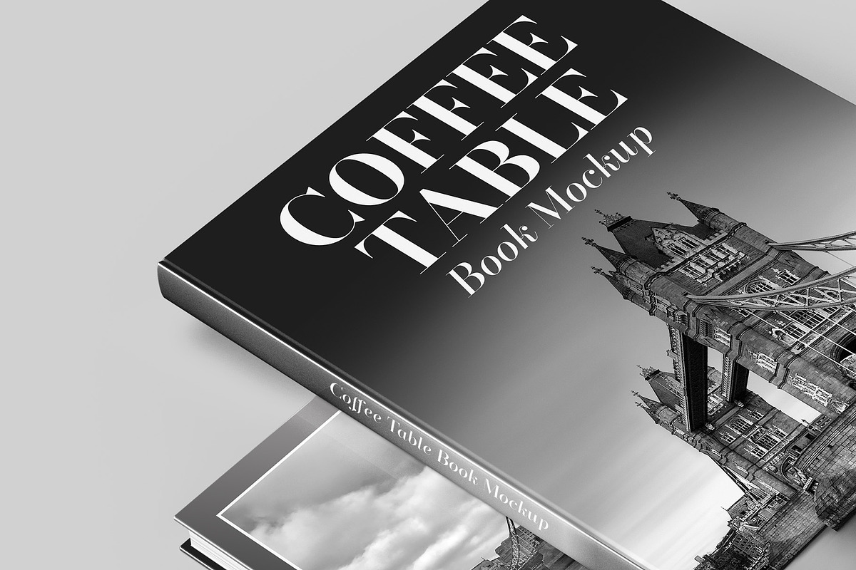 Coffee Table Book Mockup - 9 views, a Books & Magazine Mockup by Illusiongraphic (Photo 19 of 25)
