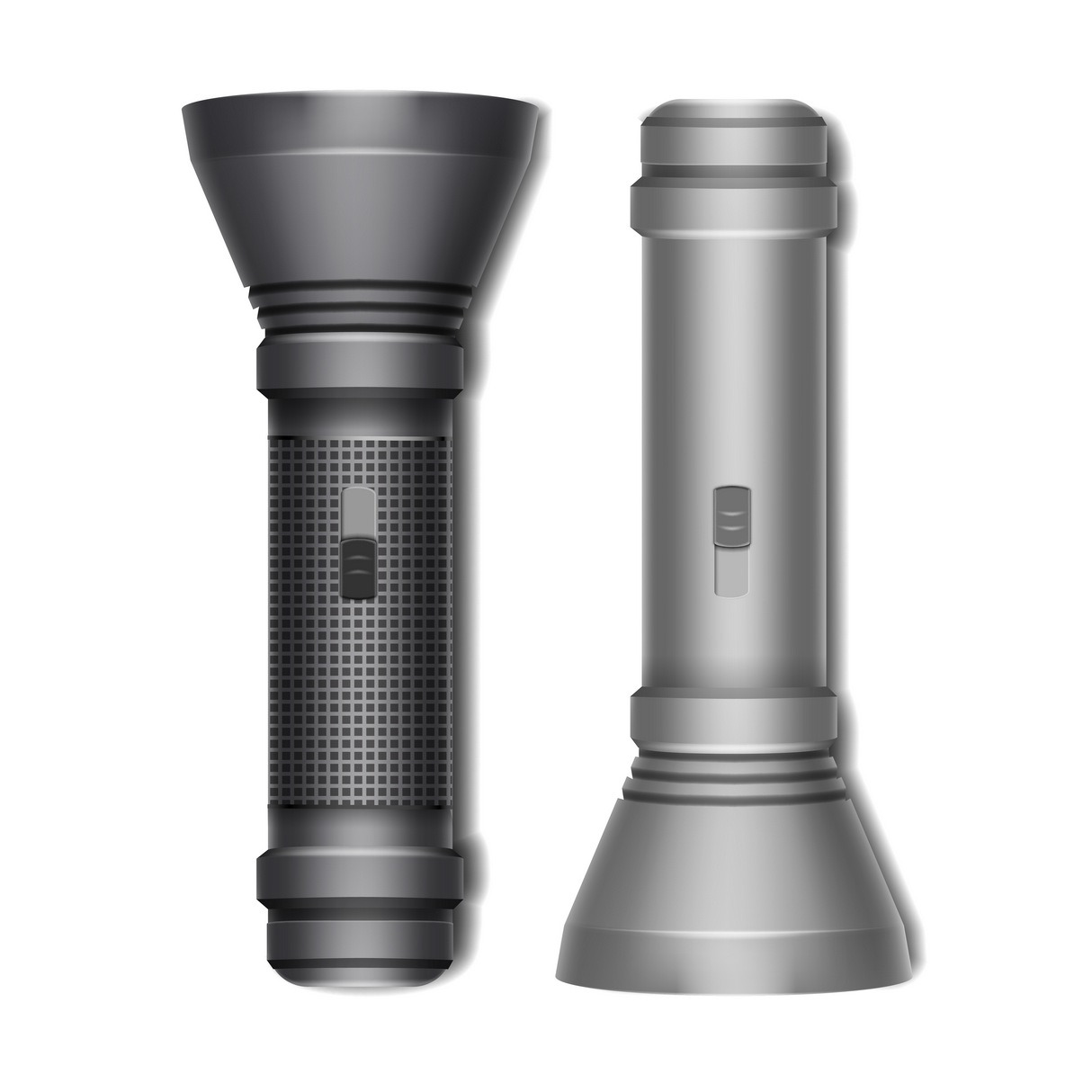 Set Of Two Flashlights by Microvector  Creative Market