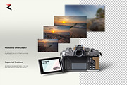 Retro Styled Mirrorless Mockup 5K, a Product Mockup by Zabiegala MP (Thumbnail 4 of 8)