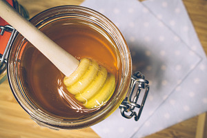 Honey stock photo containing honey and food
