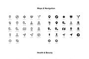 2,500 Line and Solid Icons, a Solid Icon by Icon54 (Thumbnail 10 of 18)