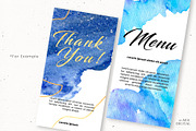 Blue Galaxy Watercolor Logo Splash, a Texture Graphic by Mia Digital (Thumbnail 3 of 4)