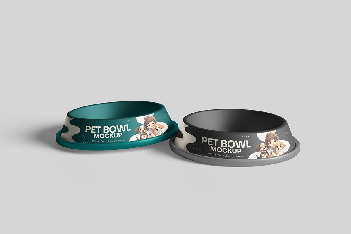 Pet Bowl Mockup, a Product Mockup by bimockup (Photo 5 of 6)