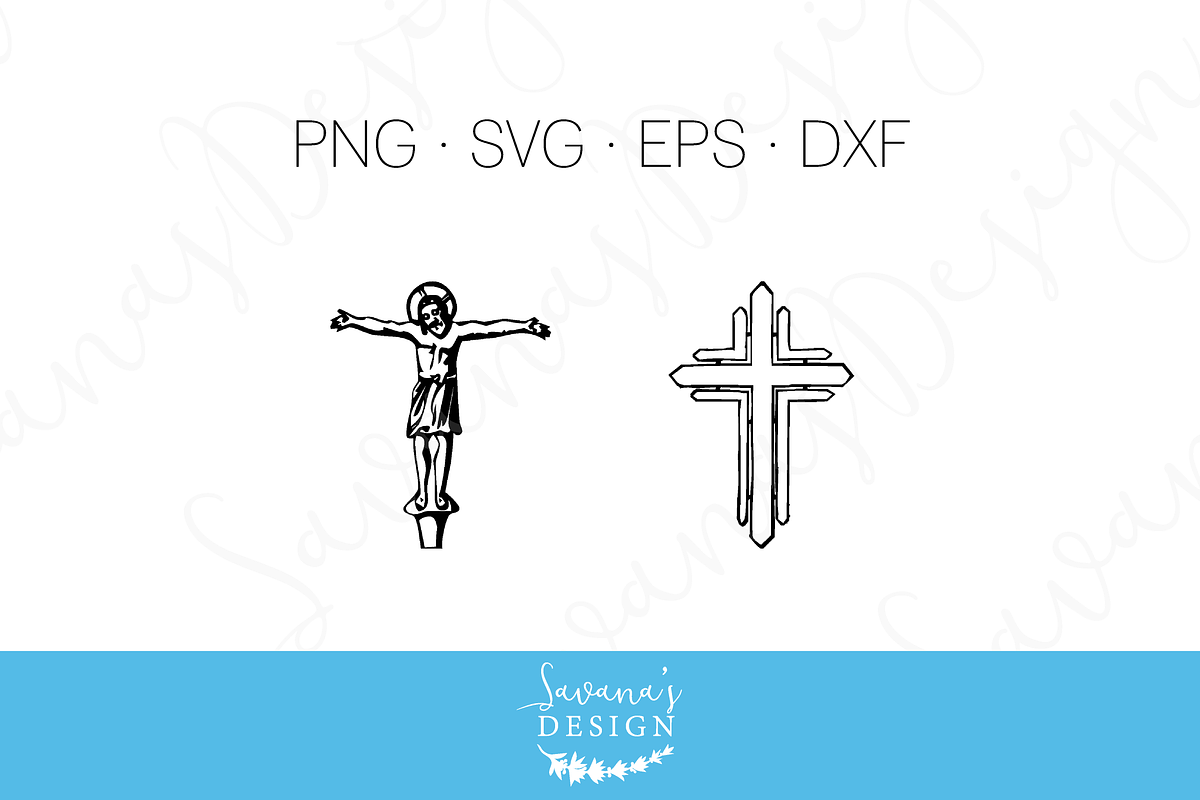Cross SVG, EPS, DXF Cut Files, a Decorative Illustration by SavanasDesign (Photo 4 of 5)