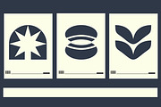 Geometric Logo Template Vol 5, a Solid Icon by Tekuni (Thumbnail 5 of 10)