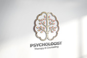 Brain Tree & Psychology Logo Design, a Branding & Logo Template by YUDesignStore (Thumbnail 4 of 7)