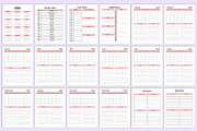 2025 Brain Dump Bundle For Canva, a Stationery Template by Shumaya (Thumbnail 2 of 6)