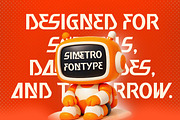 Aresca - Bold Futuristic Font, a Font by Simetrica Labs (Thumbnail 6 of 12)