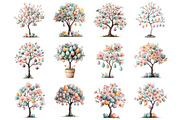 Easter Tree Clipart, an Illustration by DreamArtGraphic (Thumbnail 3 of 4)