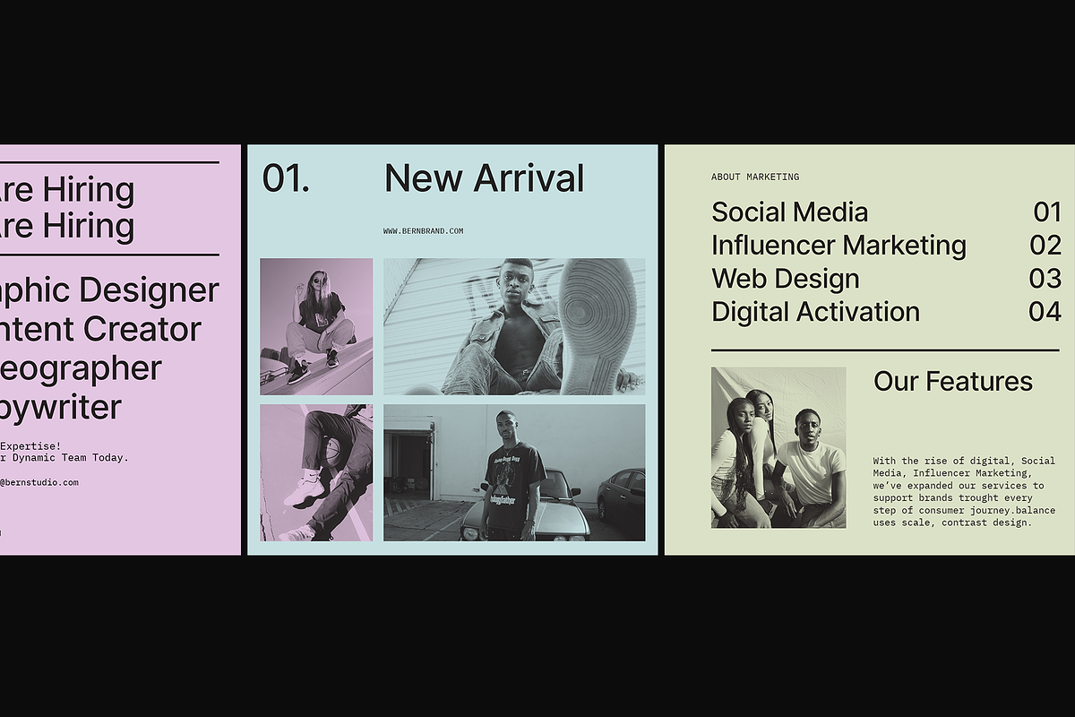 BERN! Social Media Kit, a Social Media Template by Invasi Studio (Photo 5 of 8)