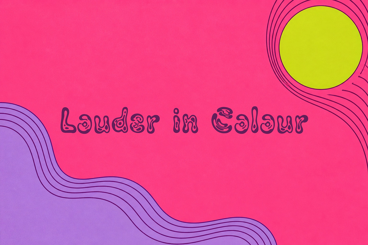 Inkadelic Psychedelic Display Font, a Sans Serif Font by Graphic Spirit (Photo 6 of 8)
