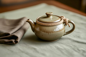 Minimalist Ceramic Teapot, a Photo by rarrarorro