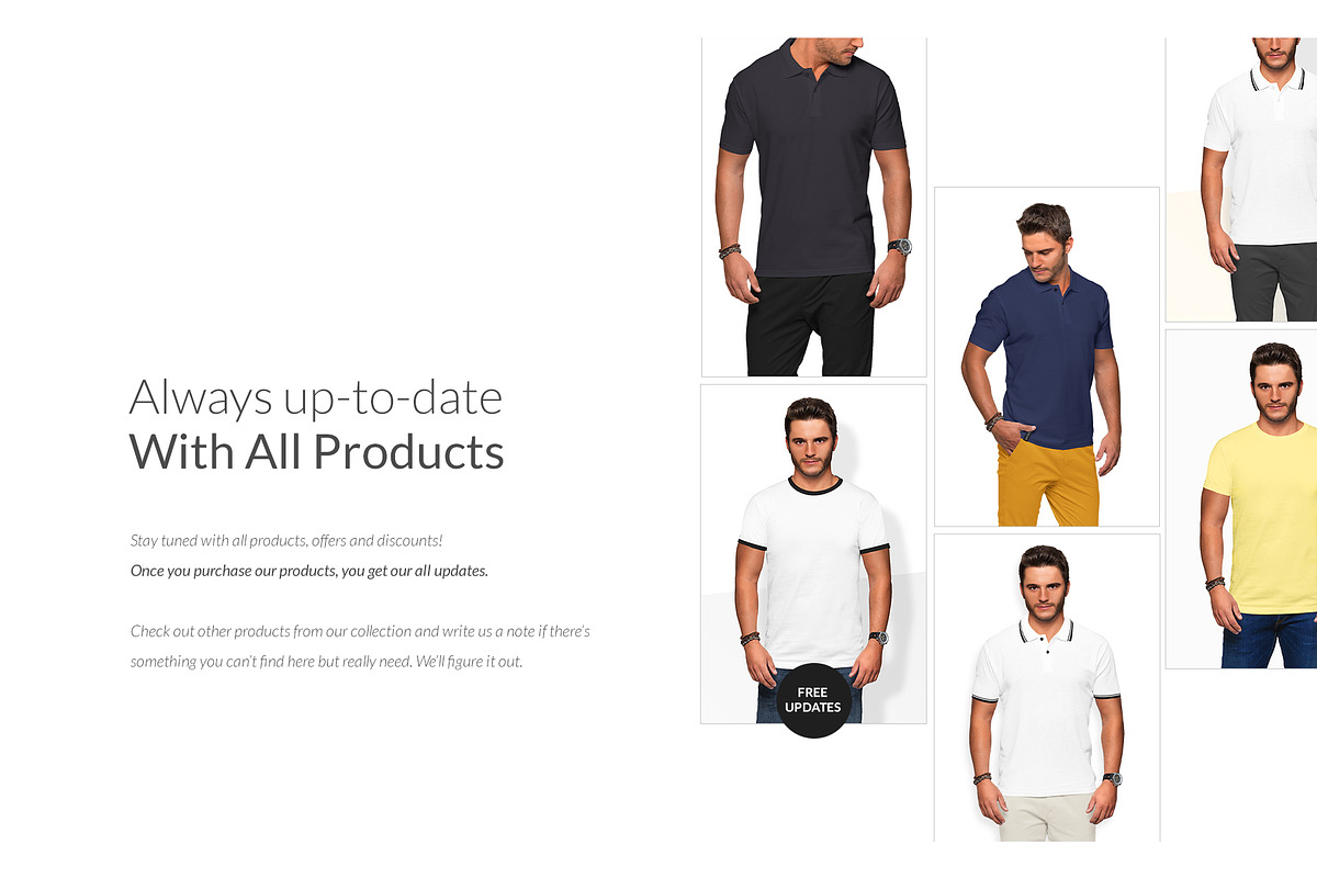 Men Polo Shirt Mockups Set FREE DEMO, a Books & Magazine Mockup by Apparel_Mockups (Photo 21 of 25)