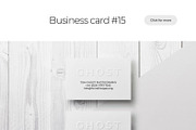 Business Card Mockup Template Bundle, a Business Card Template by PrintPixel (Thumbnail 90 of 104)