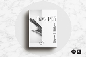 Travel Photography Brochure Template, a Brochure Template by Creatiya Type
