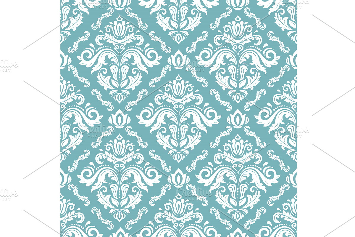 Orient Damask Seamless Vector, a Pattern Graphic by FineArtStudio (Photo 1 of 3)