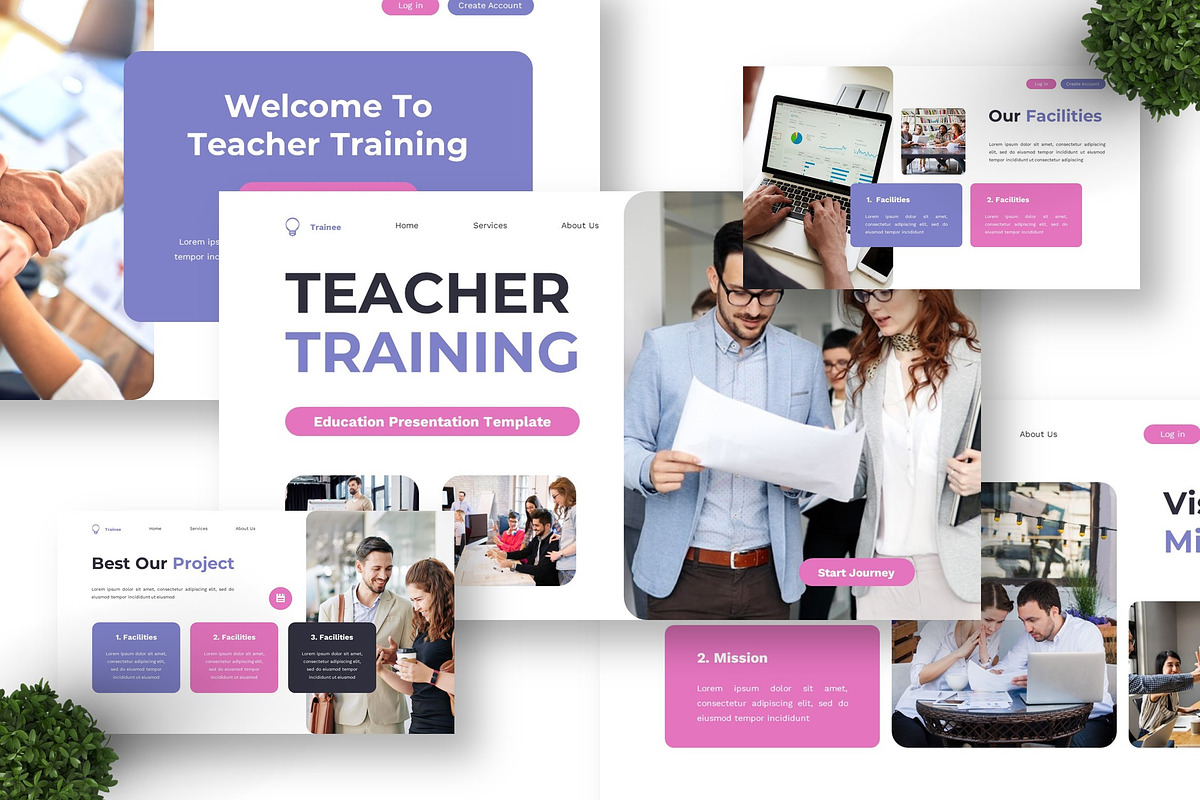 Teacher Training - Education GSL, a Presentation Template by Deepslide Studio (Photo 5 of 6)