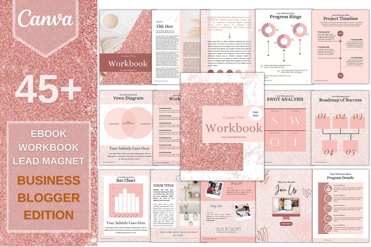 Ebook Template, a Magazine Template by Millennials Marketing (Photo 1 of 9)