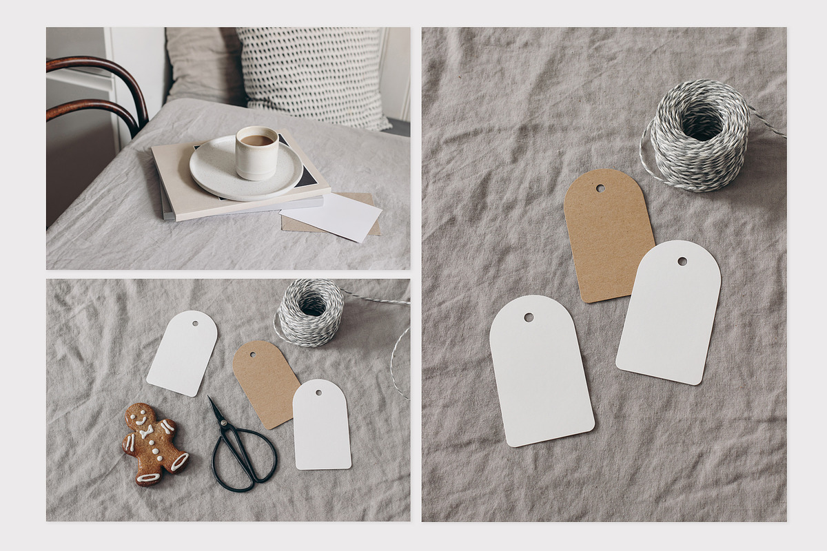 23 Beige Christmas mockups & photos, a Household Mockup by Tabita's shop (Photo 13 of 14)