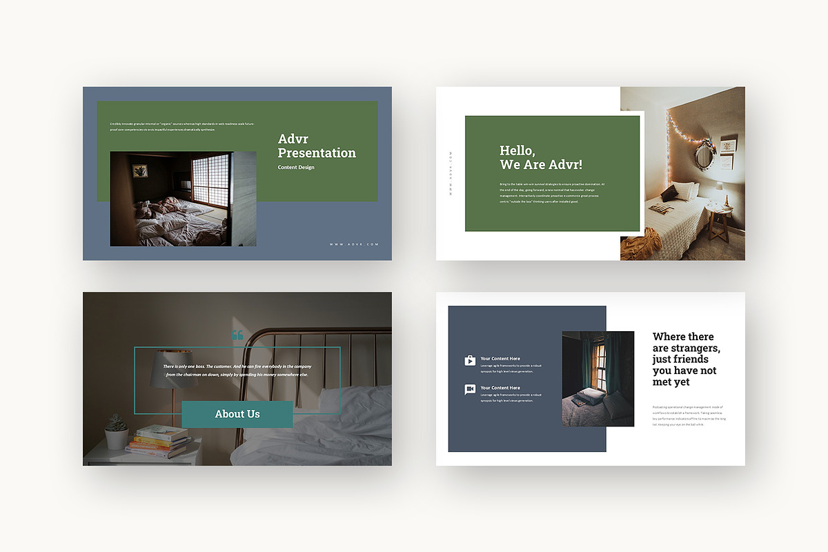 Advr : Hostel Deck Powerpoint, a Presentation Template by Punkl Camp (Photo 2 of 16)