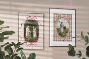 Soft Cottagecore Frames & Patterns, an Object Graphic by SunnyAfternoons (Thumbnail 4 of 18)