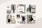 Natural Fashion Instagram PS, a Social Media Template by Studio Siv (Thumbnail 2 of 6)