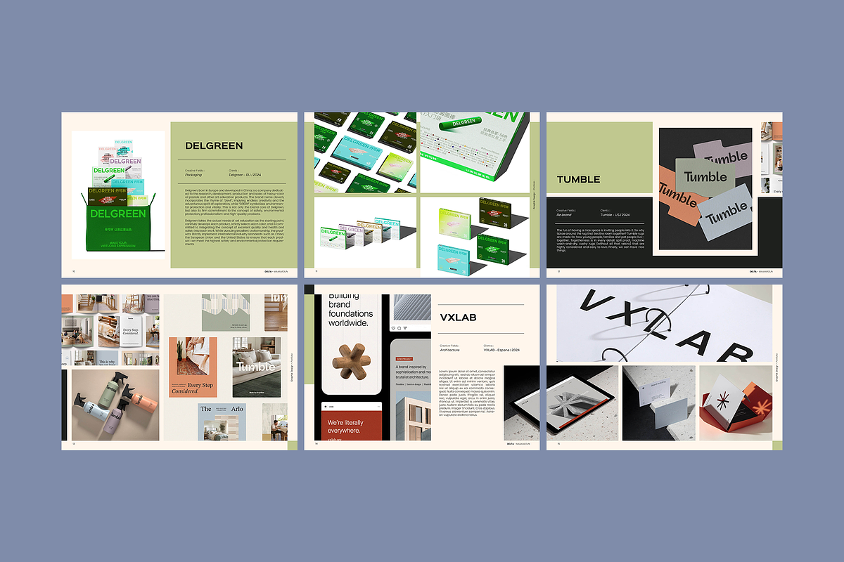Creative Portfolio Template, a Marketing Template by Bervisual (Photo 4 of 6)
