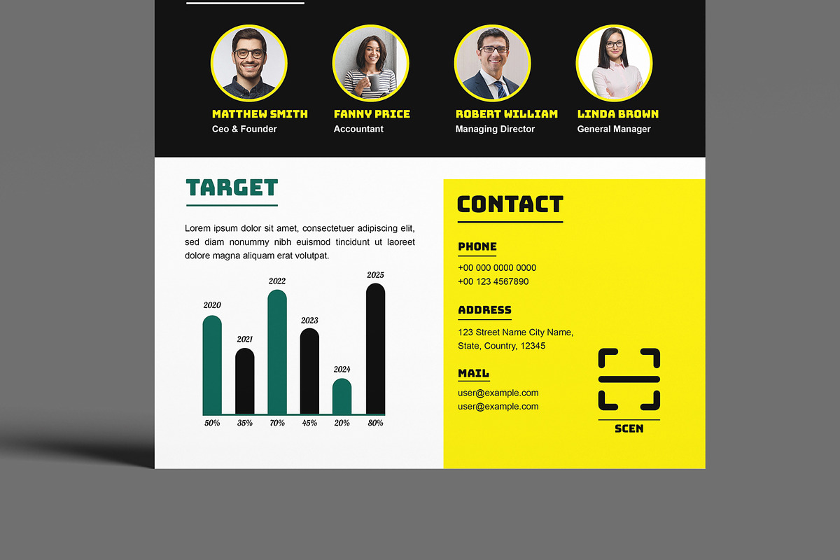 Company Overview Poster Template, a Poster Template by MightyDesign (Photo 5 of 8)