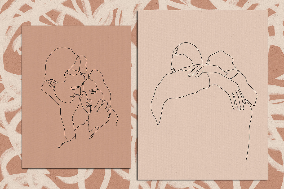 Only Love Line Art Posters, a Decorative Illustration by Miracles Everywhere (Photo 5 of 6)