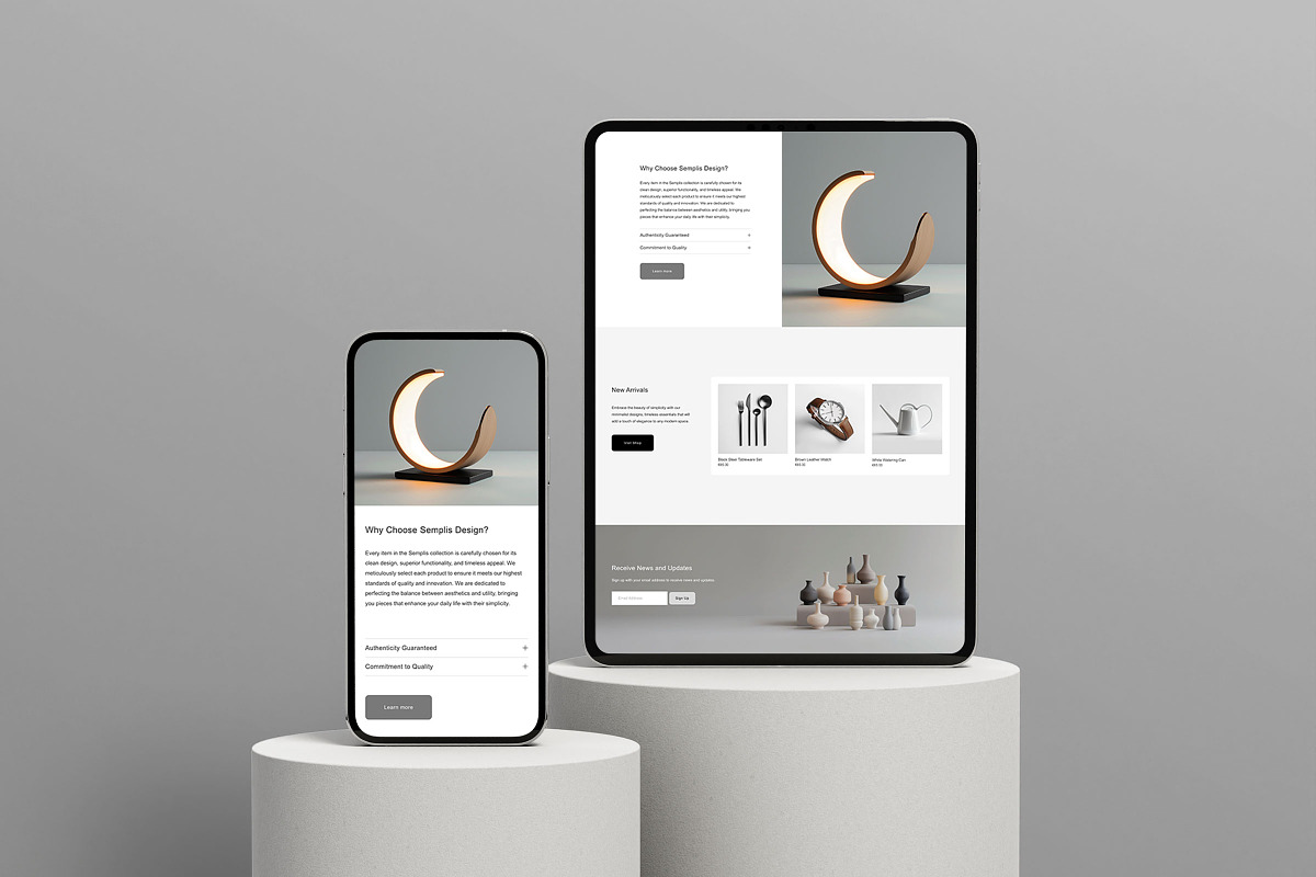 Semplis Squarespace Website Theme, a Squarespace Template by Ruben Stom (Photo 4 of 12)
