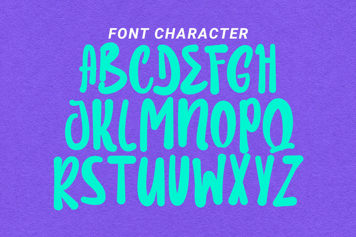 Tsukiyo Nagara Display Font, a Handwritten Font by Maulana Creative (Photo 6 of 8)