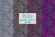 Paisley seamless pattern, a Pattern Graphic by antalogiya (Thumbnail 1 of 5)