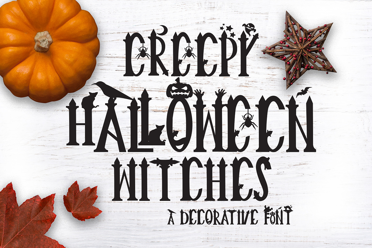 Creepy Halloween Font