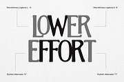 MN Caviere - Blurred Serif Typeface, a Handwritten Font by Mantra Naga (Thumbnail 8 of 15)