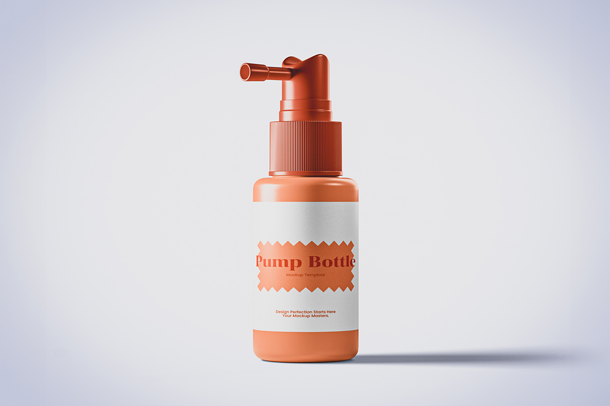 Pump Bottle Mockup, a Household Mockup by Se٧enStudio (Photo 2 of 2)