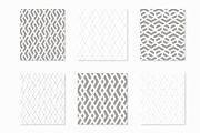 24 Geometric Monochrome Patterns, a Pattern Graphic by Curly_Pat (Thumbnail 3 of 7)
