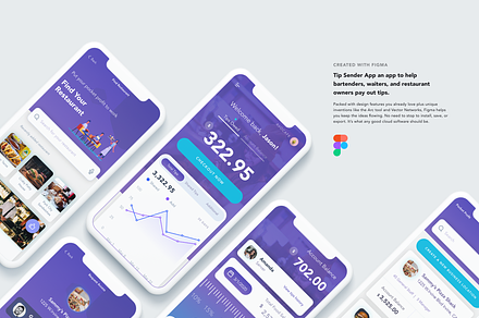 Tip Sender App for Figma