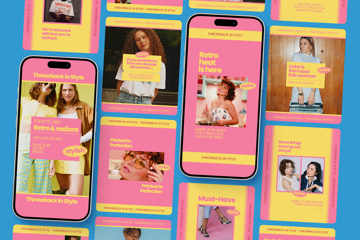 Summer Fashion Instagram Templates, a Social Media Template by Supanium Studio (Photo 5 of 5)