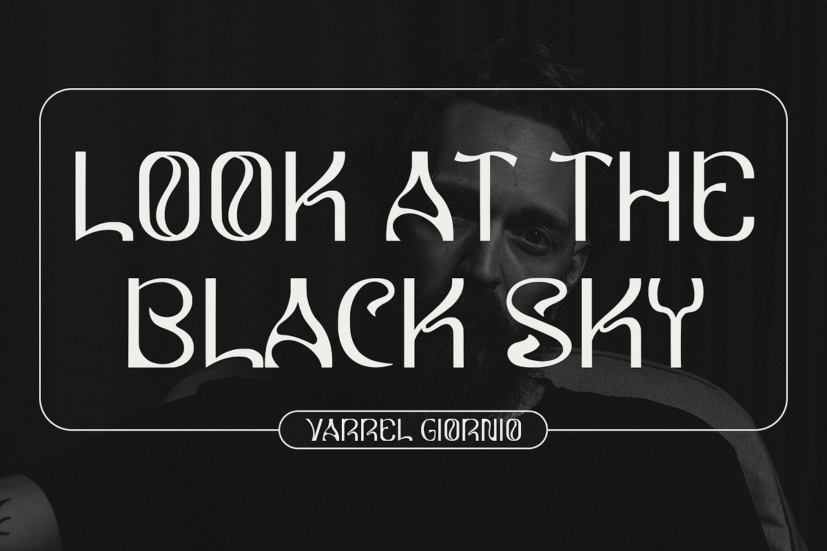 Sunomresub Modern Blackletter Font, a Blackletter Font by Maulana Creative (Photo 3 of 7)