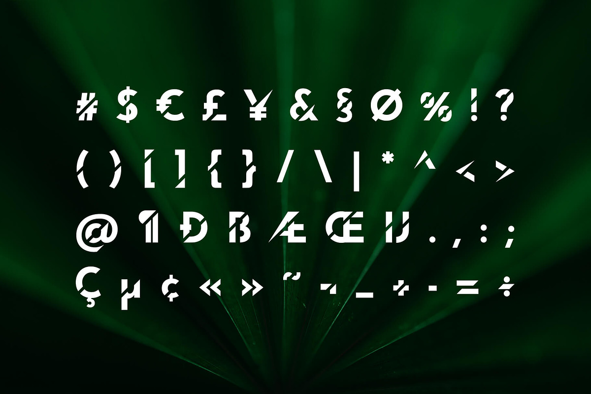 Vanem Font Family – Display Font, a Font by RC graphics (Photo 3 of 8)