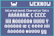 Reality Font, a Font by weknow (Thumbnail 8 of 8)