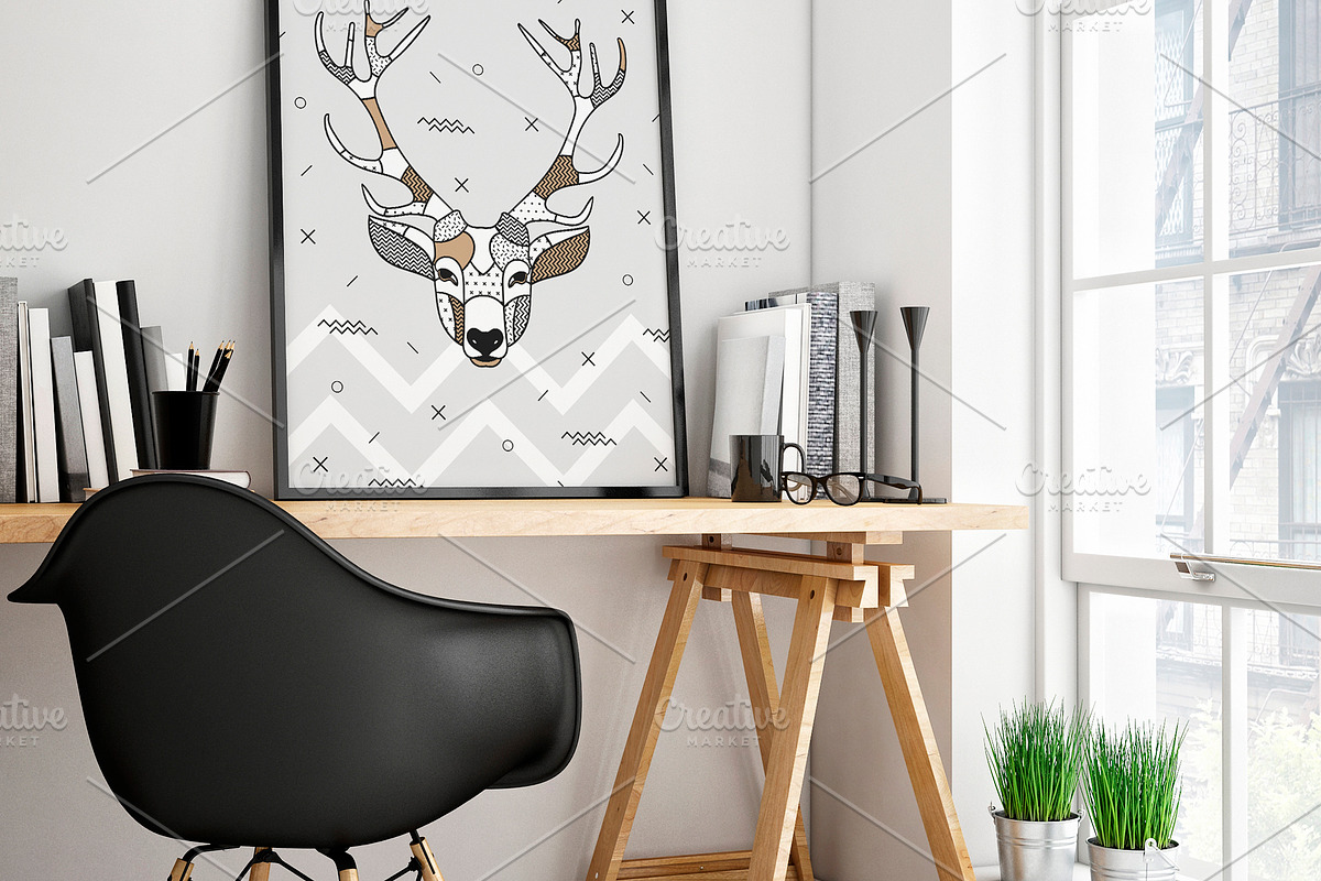 Animals in scandinavian style, a Graphic by kuchuk_design (Photo 4 of 5)