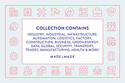 Industry Icons, an Outline Icon by Made by Made (Thumbnail 2 of 7)