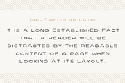 Privé, a Handwritten Font by TEKNIKE (Thumbnail 3 of 6)