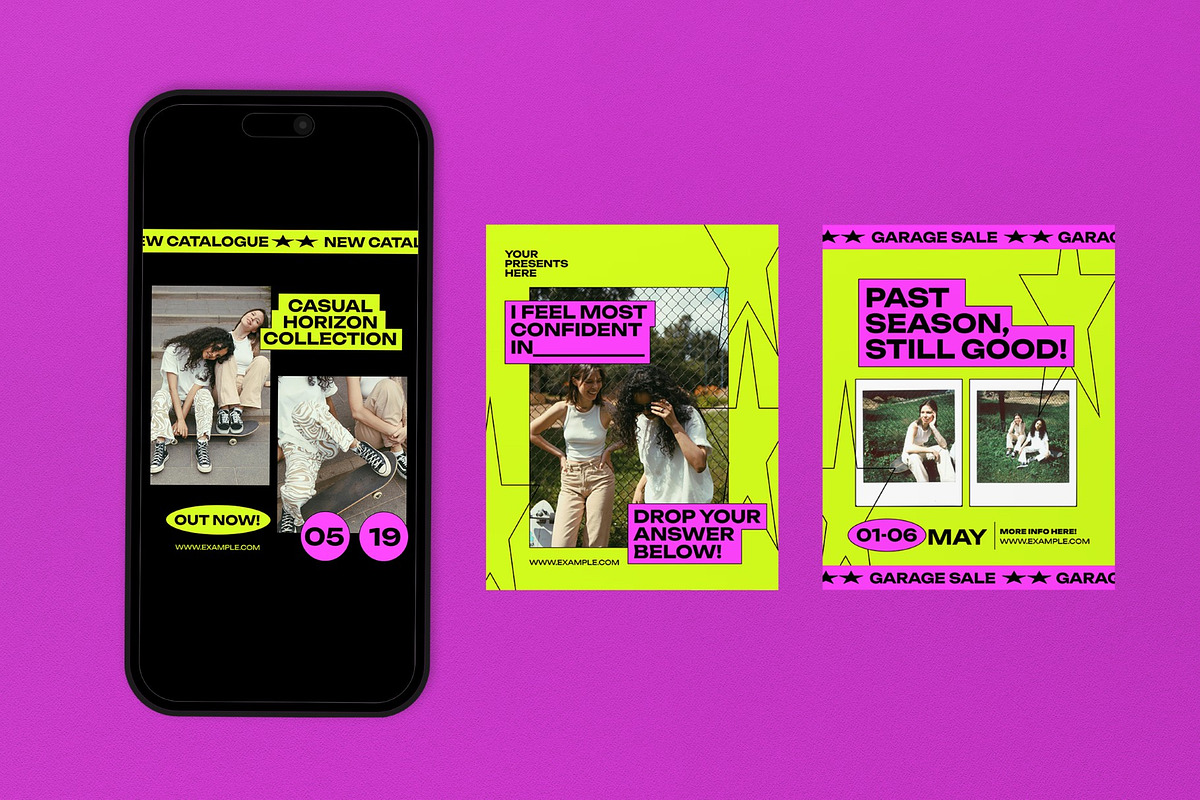 Fashion Instagram Post - Figma, a Social Media Template by graphicook (Photo 3 of 3)