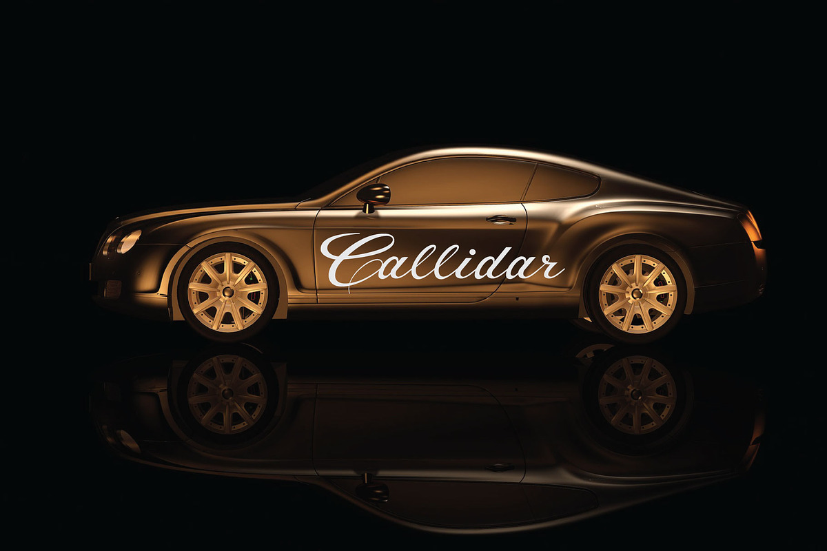 Callidar - Copperplate Script, a Script Font by Gittype (Photo 7 of 14)