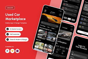 Carivo – Elegant Car Marketplace App, an App Template by productype1