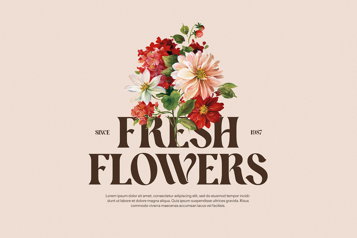 Varcon Elegant Serif Font, a Serif Font by Graphicxell (Photo 3 of 8)