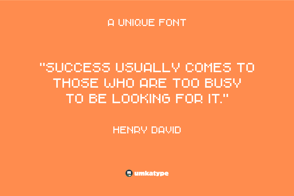Monopix Pixel Game Font, a Sans Serif Font by alpercakici (Photo 2 of 12)