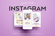 Lavender Field INSTAGRAM BANNER pack, a Social Media Template by Andimaginary Creative Co. (Thumbnail 1 of 9)